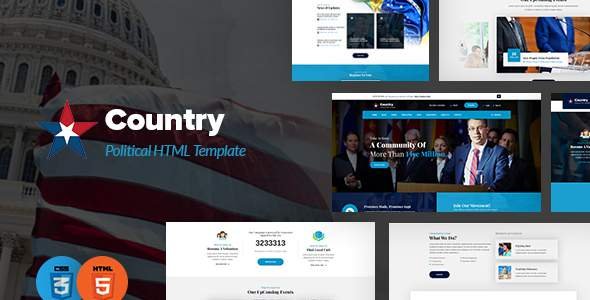 Country - Political HTML Template
           TFx Biff Faron
