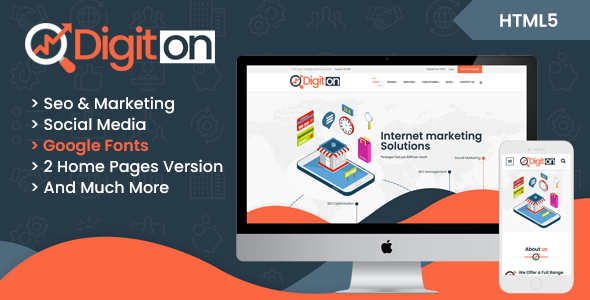 Digiton - SEO and Digital Agency HTML Template
           TFx Sheridan Moacir