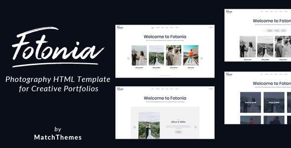 Fotonia - Photography Portfolio Template
           TFx Storm Darrel