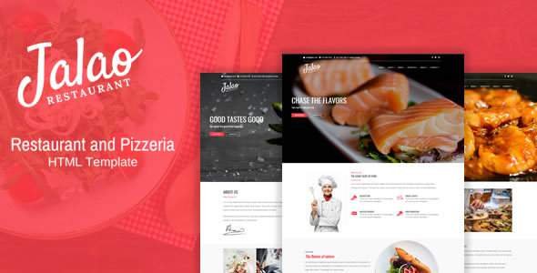 Jalao - Restaurant & Pizza HTML Template
           TFx Carver Tasunka