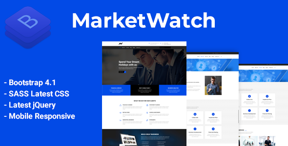 MarketWatch - Corporate Finance HTML Template
           TFx Randal Agung