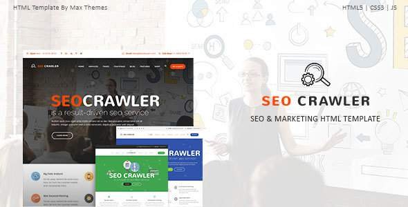 SEO Crawler - Digital Marketing Agency HTML Template
           TFx Hokolesqua Juurou