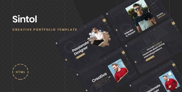 Sintol - Personal Portfolio HTML5/Bootstrap4 Template
           TFx Tyron Shaquille
