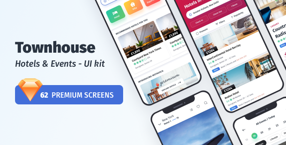 Townhouse Mobile App - UI-kit
           TFx Malakai Aloysius