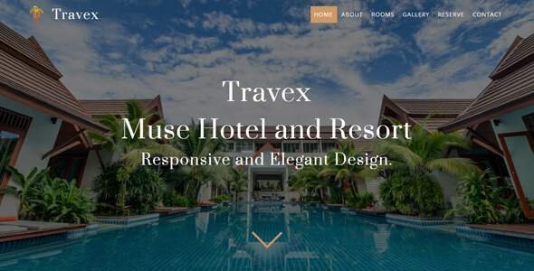Travex _ Hotel and Resort Muse Template
           TFx Mat Jack