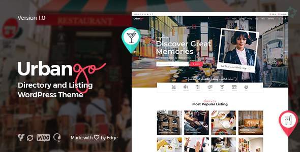 UrbanGo - Directory and Listing WordPress Theme
           TFx Norbert Toby