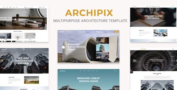 Archipix - Multipurpose Architecture PSD Template
     TFx Jae Arden