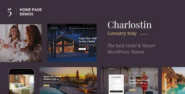 Charlostin - Hotel & Resort Booking WordPress Theme
           TFx Holden Gavin