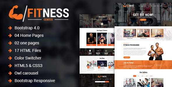Fitness Center – Gym, Yoga & Personal Trainer HTML Template
           TFx Tyler Wolfe