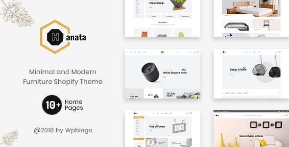 Hanata - Minimal and Modern Furniture Shopify Theme
           TFx Tarou Vortigern