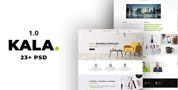 Kala | Minimal Multipurpose PSD Template
           TFx Brand Karen