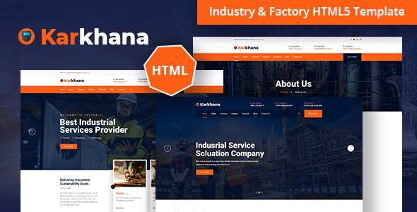 Karkhana - Industry & Factory HTML5 Template
     TFx Delroy Moss