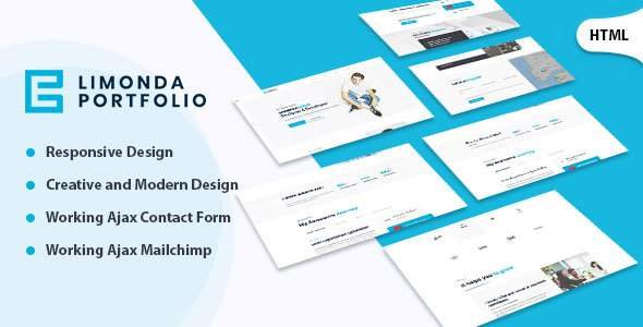 Limonda  - Personal Portfolio HTML Template
           TFx Bobby Reid