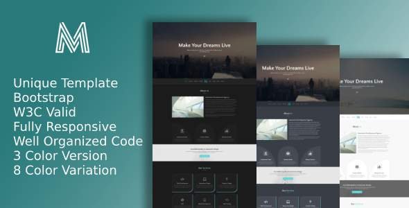 Magnum | Multipurpose One Page Responsive Parallax Template
           TFx Braxton Buster
