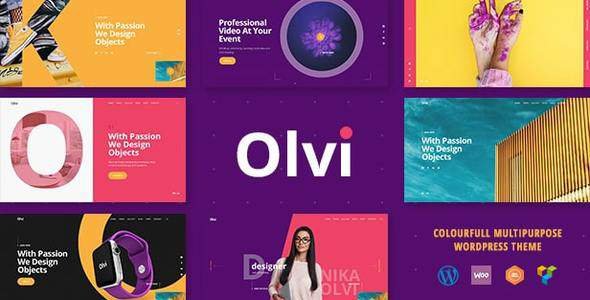 Olvi | A Creative MultiPurpose WordPress Theme
     TFx Bridger Jojo