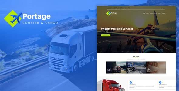 Portage - Cargo & Logistics HTML Template
           TFx Peregrine Wilson