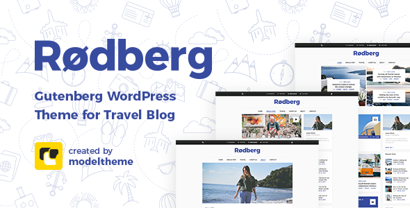 Rodberg - Travel Blog WordPress Theme Gutenberg Compatible
           TFx Merit Farley