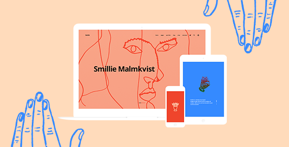 Smiltė - Simple Portfolio WordPress Theme
     TFx Ollie Jaycob