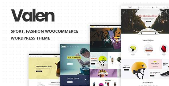 Valen - Sport, Fashion WooCommerce WordPress Theme
     TFx Kenta Toros