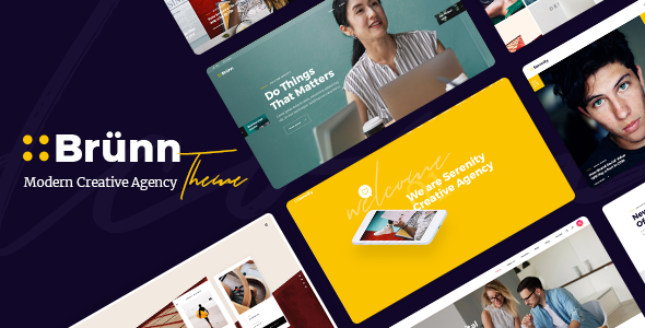 Brünn - Creative Agency Theme
       TFx Budi Katsu