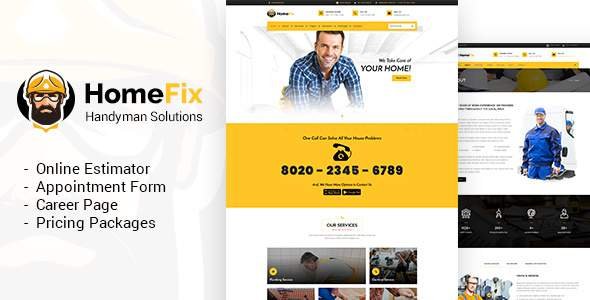 HomeFix - Maintenance WordPress Theme
       TFx Jun'ichi Jarrod