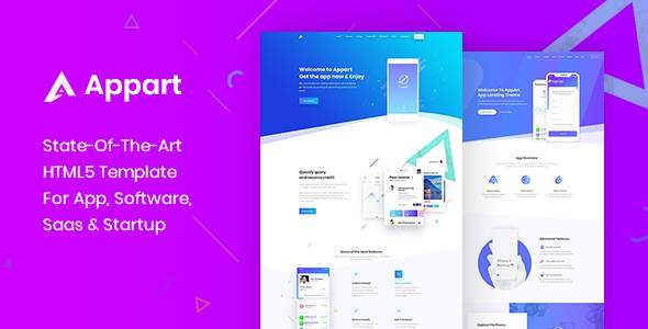 Appart - Creative HTML5 Template for App & Saas
       TFx Tsubasa Orville