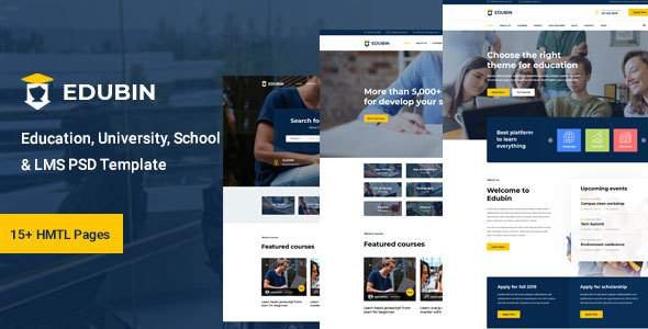 Edubin - Education HTML Template
       TFx Cullen Alphonsus