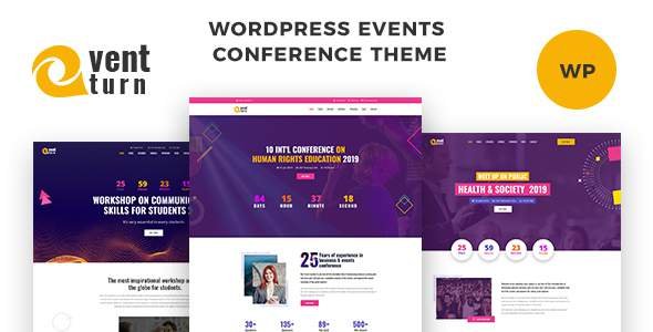 Eventturn - Responsive Events and Conference WordPress Theme
       TFx Ketut Audley