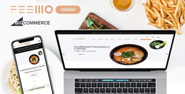 FeellioCuisine - BigCommerce Theme for Cuisine, Restaurants, Food Stores
       TFx Bima Indigo