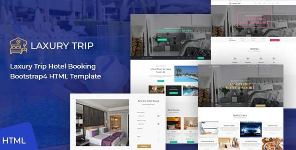 Laxury Trip - Hotel Booking HTML Template
       TFx Austin Travers