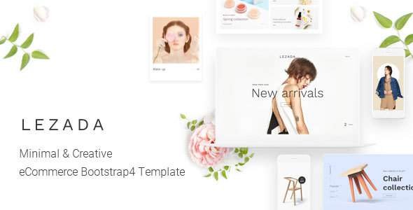 Lezada - Multipurpose eCommerce Bootstrap 4 Template
       TFx Ryou Wardell