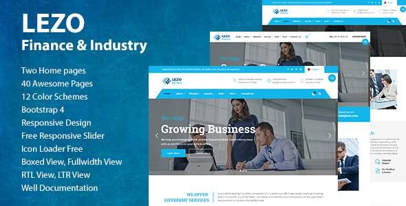 Lezo Finance & Industrial HTML Template
       TFx Al Willoughby