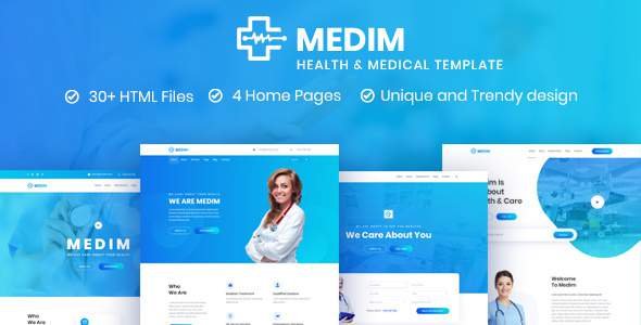 Medim - Health & Medical HTML Template
       TFx Octavian Baxter