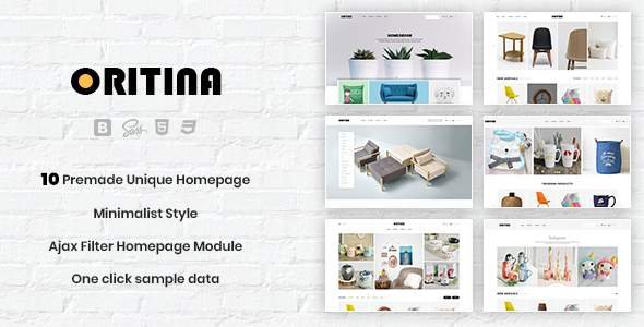 Oritina - Minimalist Responsive PrestaShop 1.7 Theme For Furniture, Decor, Interior
       TFx Ethelbert Jimmy