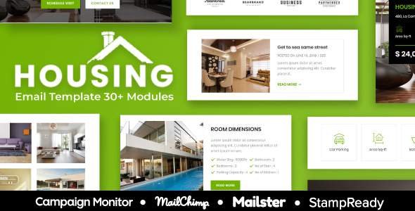 Real Estate - Multipurpose Responsive Email Template 30+ Modules - StampReady + Mailster & Mailchimp
       TFx Ubirajara Lewis