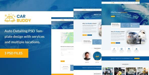 AutoBuddy - Car Wash & Detailing Center PSD Template
       TFx Alf Leopold