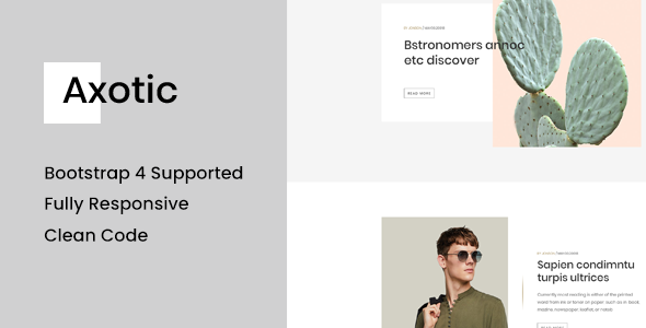 Axotic - Multipurpose Ghost Blog Theme
       TFx Bryson Harland