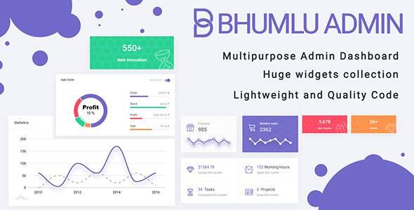 Bhumlu Bootstrap Admin Template
       TFx Kian Gorou