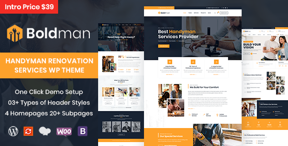 Boldman - Handyman Renovation Services WordPress Theme
       TFx Yuu Benedict