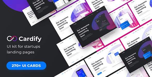 Cardify - Startup UI Kit for Landing Pages
       TFx Roswell Leyton