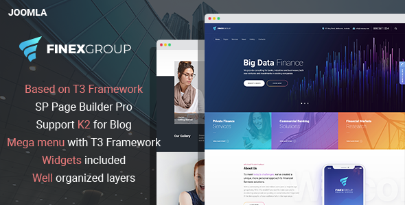 EximGroup - Finance and Business Joomla Template with Page Builder
       TFx Chad Kingston