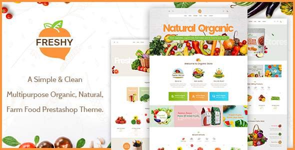Freshy - Creative Organic Responsive Prestashop Theme
       TFx Ryota Normand