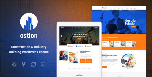 Ostion - Construction & Industry Building Company WordPress Theme
       TFx Jadyn Sloan