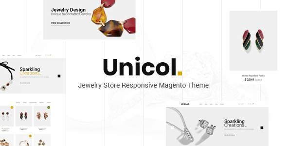 Unicol - Jewelry Store Responsive  Magento 2 Theme
       TFx Herbert Kieran