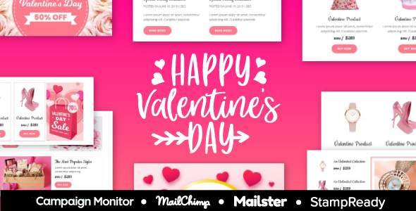 Valentine - Responsive Email Template 30+ Modules - StampReady + Mailster & Mailchimp
       TFx Rodolph Maximillian