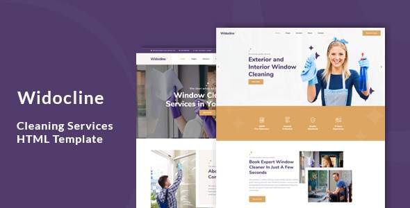 Widocline - Professional Window Cleaning Services HTML Template
       TFx Norton Quincy
