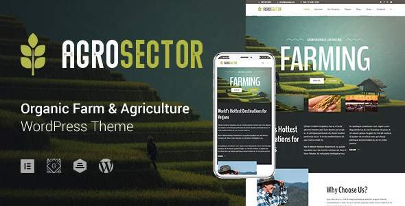 Agrosector – Agriculture & Organic Food Elementor WordPress Theme
       TFx Daniel Samson