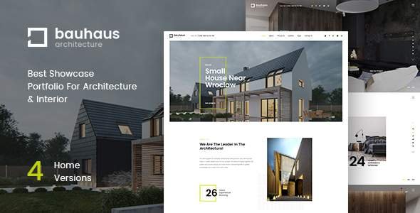 Bauhaus - Architecture & Interior Landing PageTemplate
       TFx Tom Evan