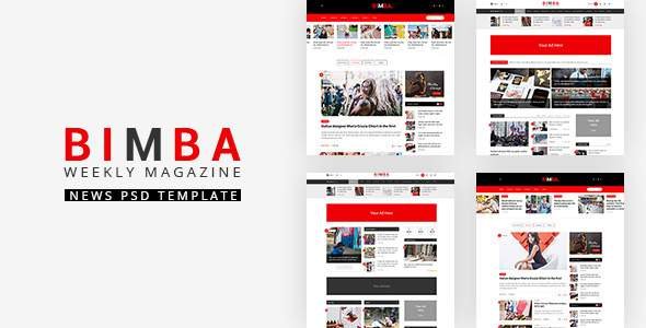 Bimba | News Magazine PSD Template
       TFx Dene Karl