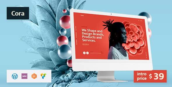 Cora | A Creative MultiPurpose WordPress Theme
       TFx Franklin Kole